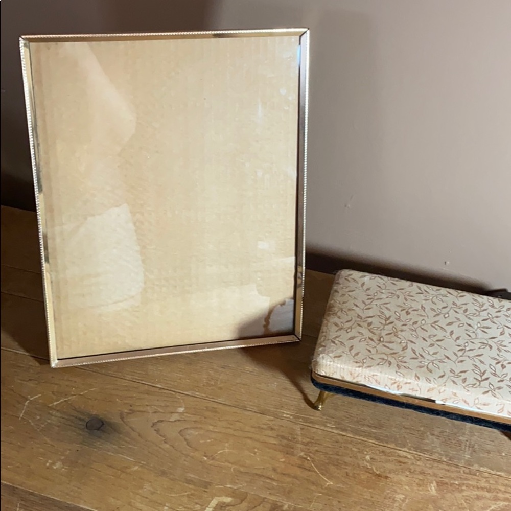 Vintage metal 8x10 picture frame #6 wedding
